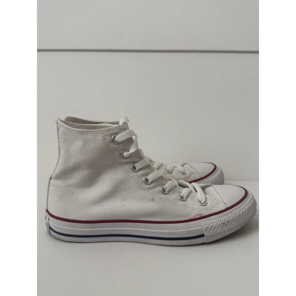 Converse Chuck Taylor All Star High-Top Optical White Sneakers - W 7.5